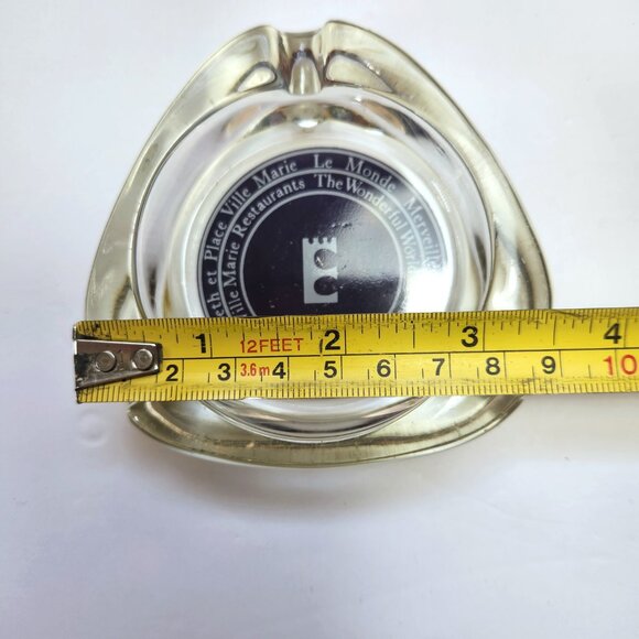 Queen Elizabeth Hotel & Place Ashtray Vintage Ville Marie Restaurants Co… - Picture 5 of 5